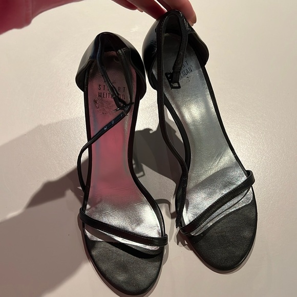 Stewart Weitzman NUDISTSONG STRAP SANDAL 8M - Picture 2 of 9